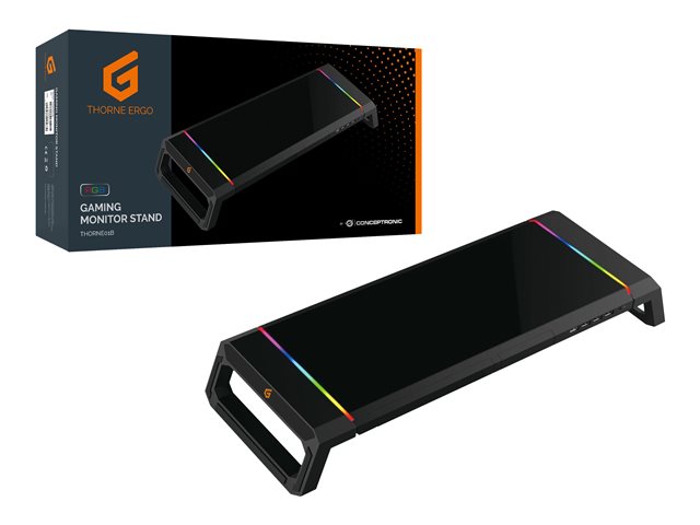 Conceptronic THORNE - Monitorständer mit Schublade