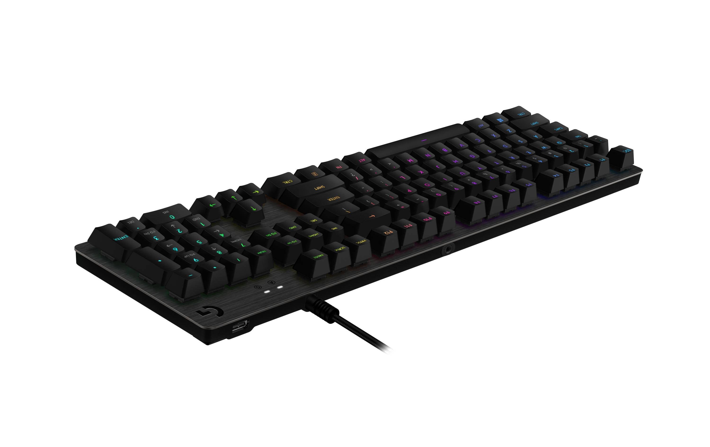 Logitech Gaming-Tastatur G512 GX Brown Carbon