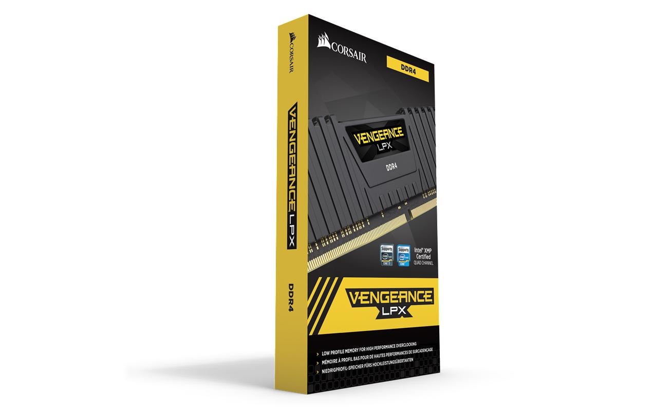 Corsair DDR4-RAM Vengeance LPX Black 3200 MHz 2x 16 GB