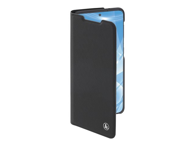 Hama Essential Line "Slim Pro" - Flip-Hülle für Mobiltelefon - Polyurethan - Schwarz - für Samsung Galaxy S21 FE 5G
