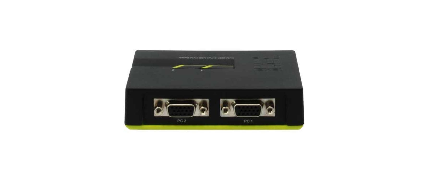 LevelOne ViewCon KVM-0222 - KVM-Switch - 2 x KVM port(s) - 1 lokaler Benutzer - Desktop