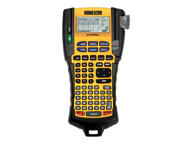 DYMO Rhino 5200 - Beschriftungsgerät - s/w - Thermotransfer