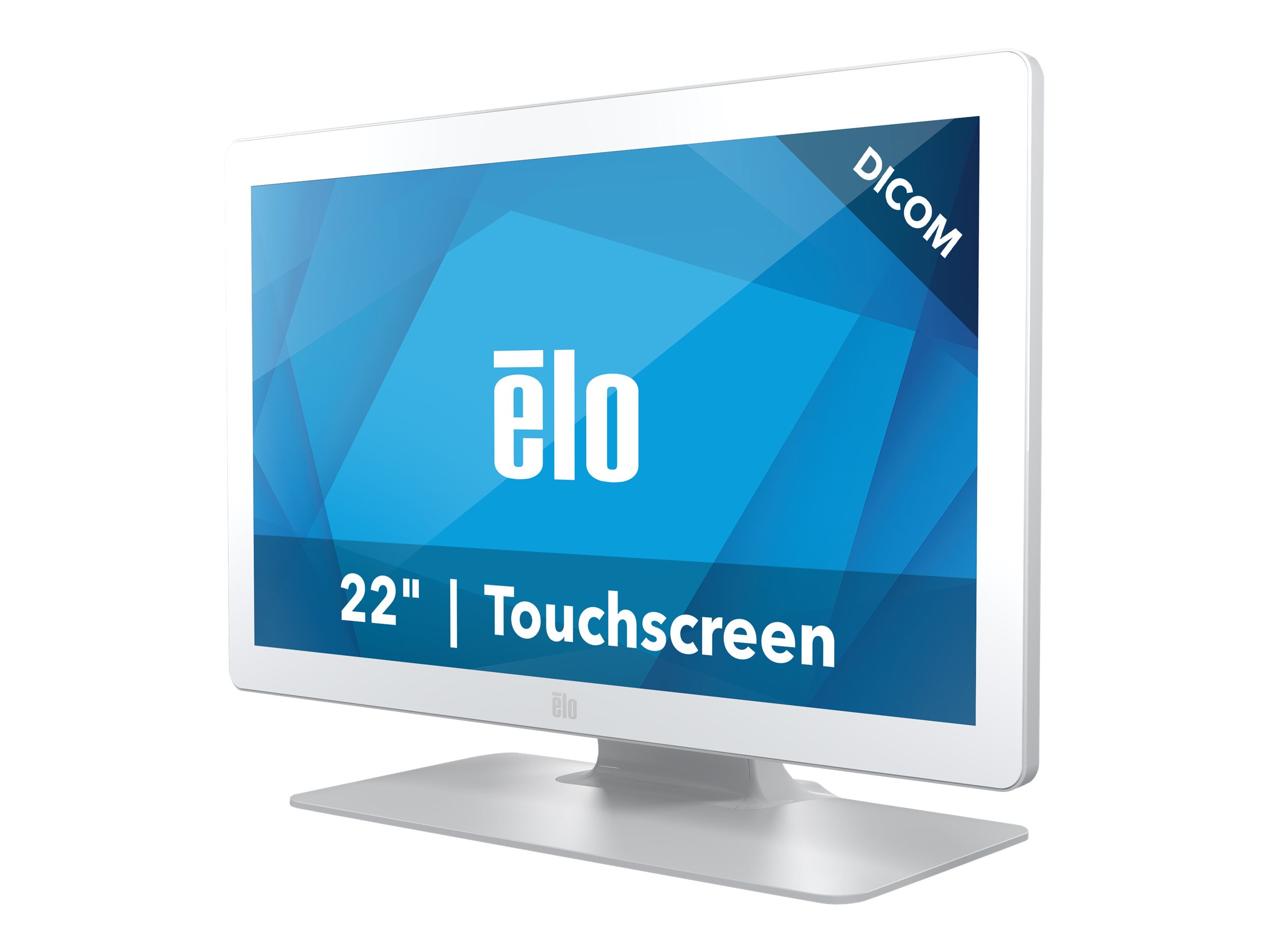 Elo 2203LM - Medical Grade - LCD-Monitor - 55.9 cm (22") (21.5" sichtbar) - Touchscreen - 1920 x 1080 Full HD (1080p) @ 60 Hz - 250 cd/m² - 3000:1 - 25 ms - HDMI, VGA - Lautsprecher - weiß