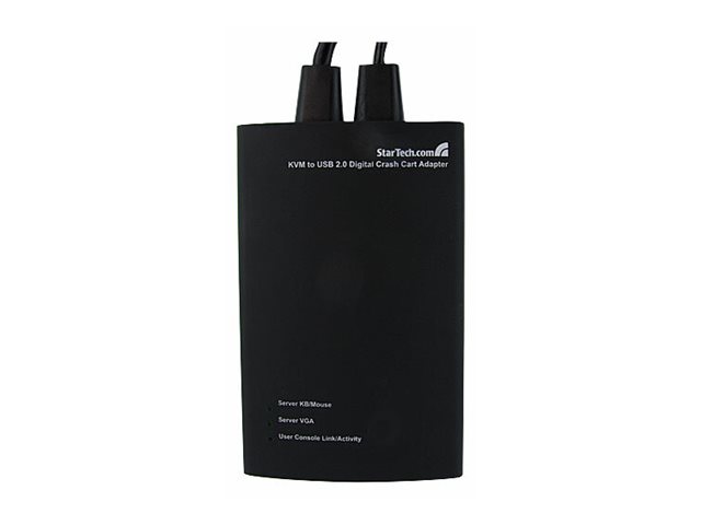 StarTech.com Tragbarer KVM Konsolen auf USB 2.0 Laptop Adapter - KVM-Switch - 1 Anschlüsse