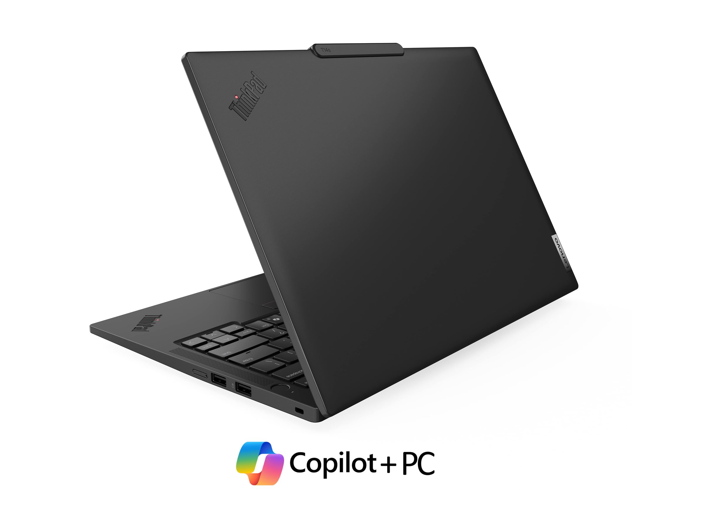 Lenovo ThinkPad T14s G6 (Qualcomm), Black, Snapdragon X Plus X1P-42-100, 16GB RAM, 512GB SSD, DE