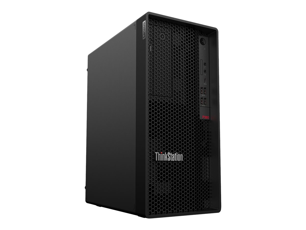 Lenovo ThinkStation P360 - Tower - Core i7 12700 2.1 GHz - vPro Enterprise - 16 GB - SSD 512 GB - Deutsch