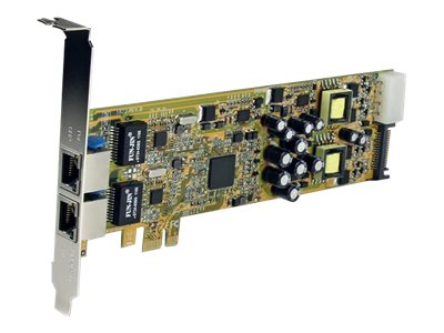 StarTech.com Dual Port PCI Express Gigabit Netzwerkkarte - 2 Port RJ45 PCIe PoE/PSE NIC Server Adapter - 10/100/1000 Mbit - Netzwerkadapter - PCIe - Gigabit Ethernet x 2