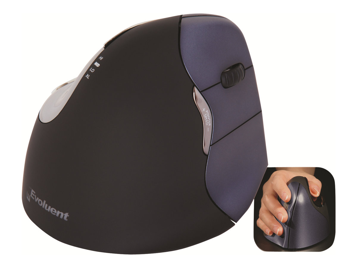 Evoluent Ergonomische Maus Vertical 4 Wireless