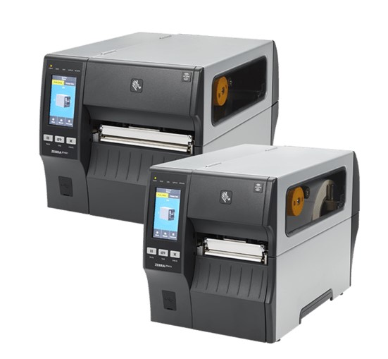 ZEBRA TT Printer ZT411, 4inch, 203 dpi, Euro and UK cord, Serial, USB, 10/100 Ethernet, Bluetooth 5.3/MFi, USB Host, Wi-Fi 6 802.11 AX Card: Rest of World (ROW), EZPL
