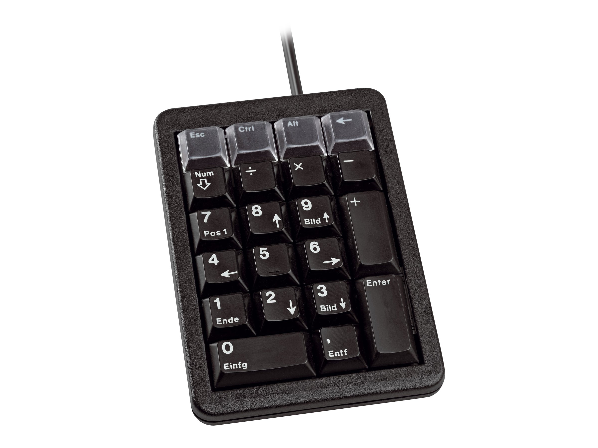 CHERRY Keypad G84-4700 - Tastenfeld - Deutsch - Schwarz Eingabegerät
