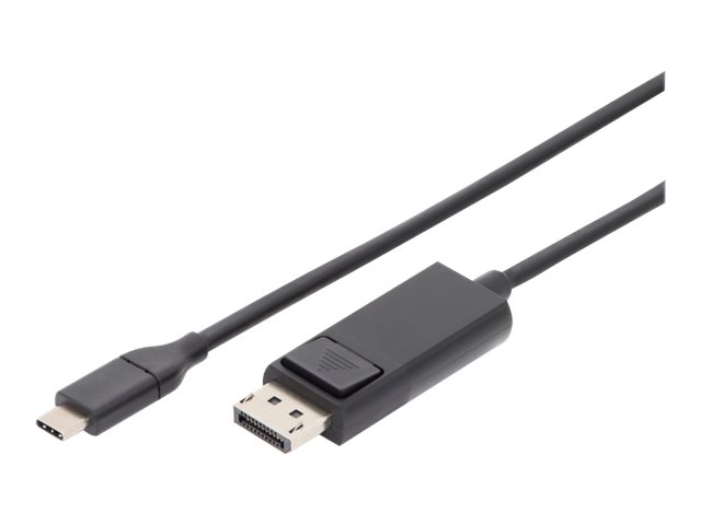 DIGITUS - DisplayPort-Kabel - 24 pin USB-C zu DisplayPort - 2 m
