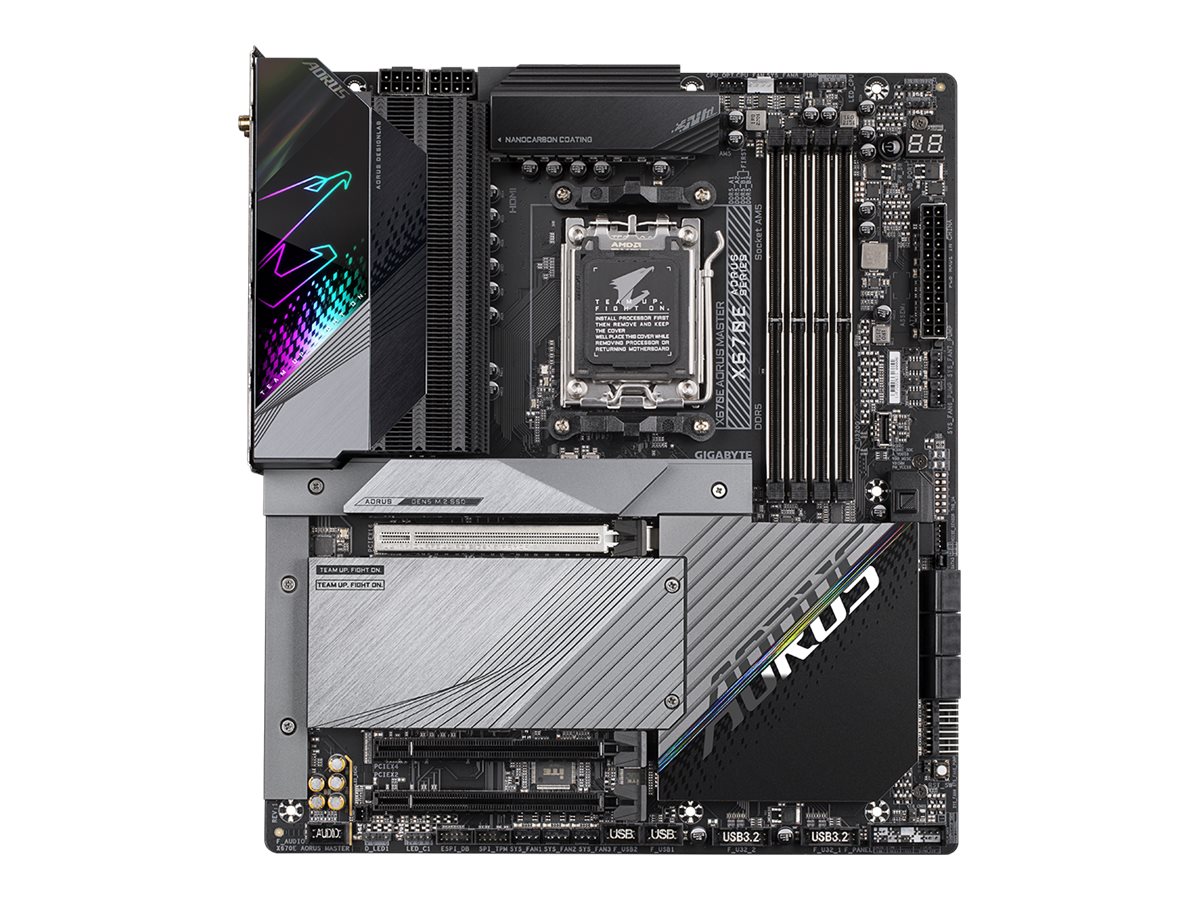 Gigabyte X670E AORUS MASTER - 1.0 - Motherboard - E-ATX - Socket AM5 - AMD X670E