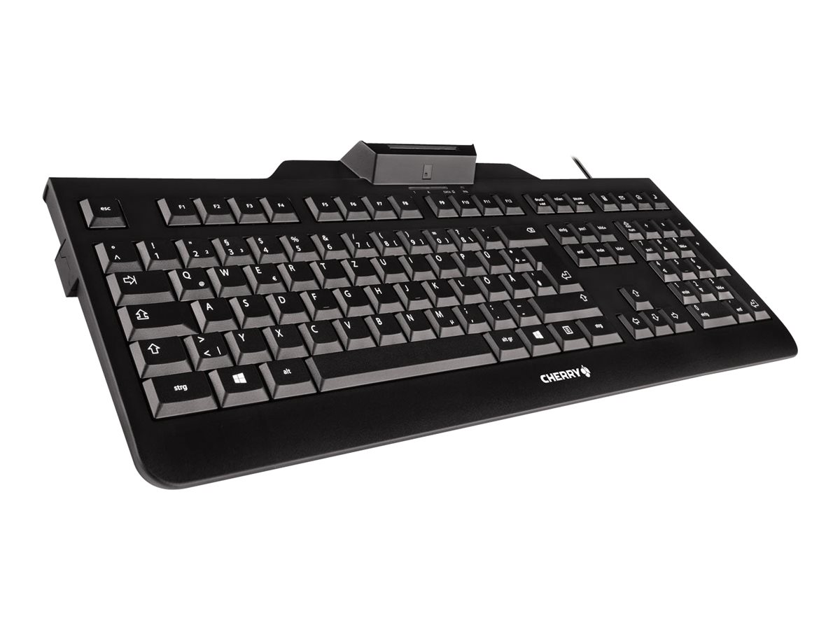 CHERRY KC 1000 SC - Tastatur - Deutsch - Schwarz Eingabegerät
