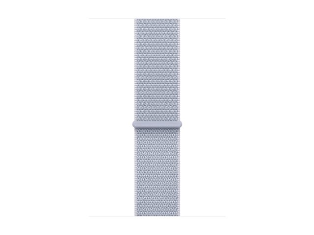 Apple Watch Series 10 GPS 46mm Silver Aluminium Case mit Blue Cloud Sport Band (MWWN3QF/A)