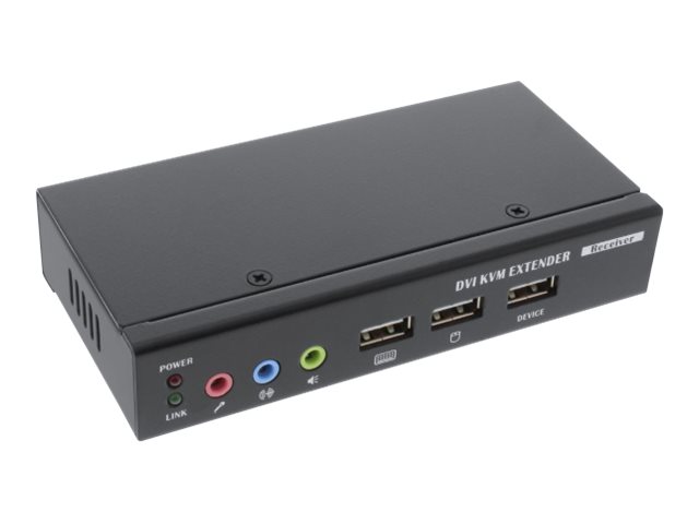 InLine DX050 DVI USB KVM Extender over TP Cable with Audio - KVM-/Audio-/USB-Extender