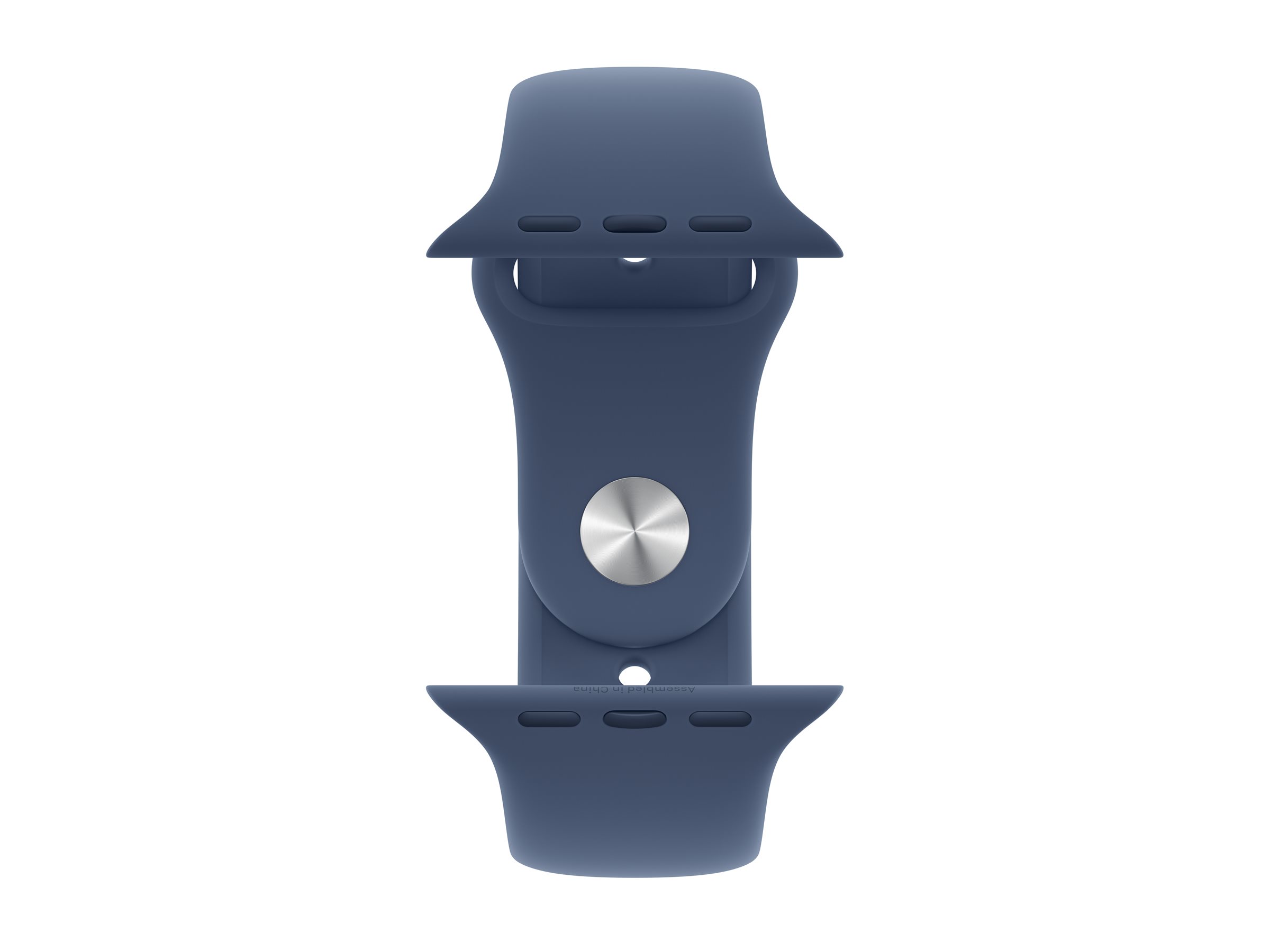 Apple Watch Series 10 GPS + Cellular 46mm Silver Aluminium Case mit Denim Sport Band - M/L (MWY13QF/A)