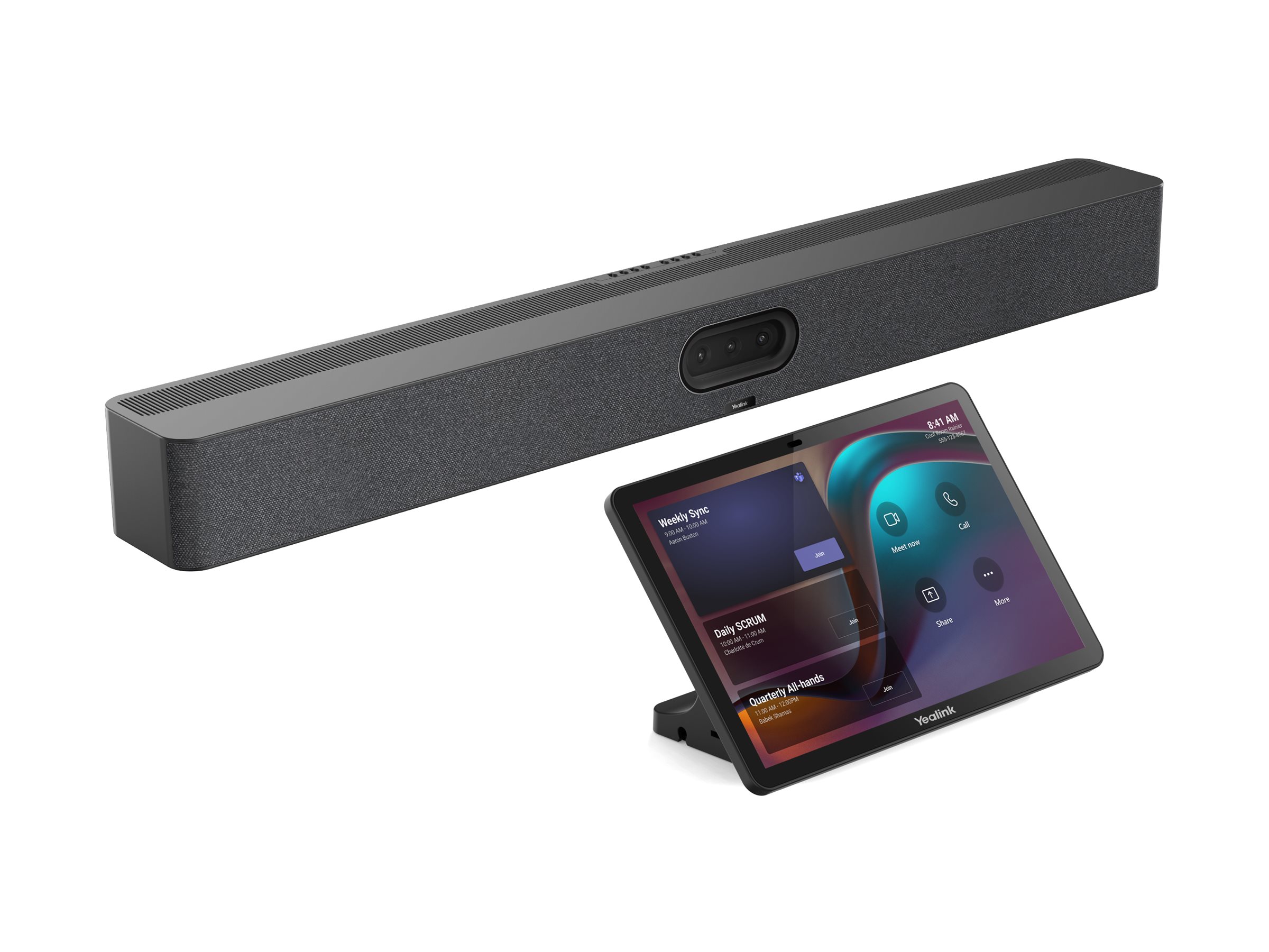 Yealink - Kit für Videokonferenzen (CTP25 Touch Console, MeetingBar A50)