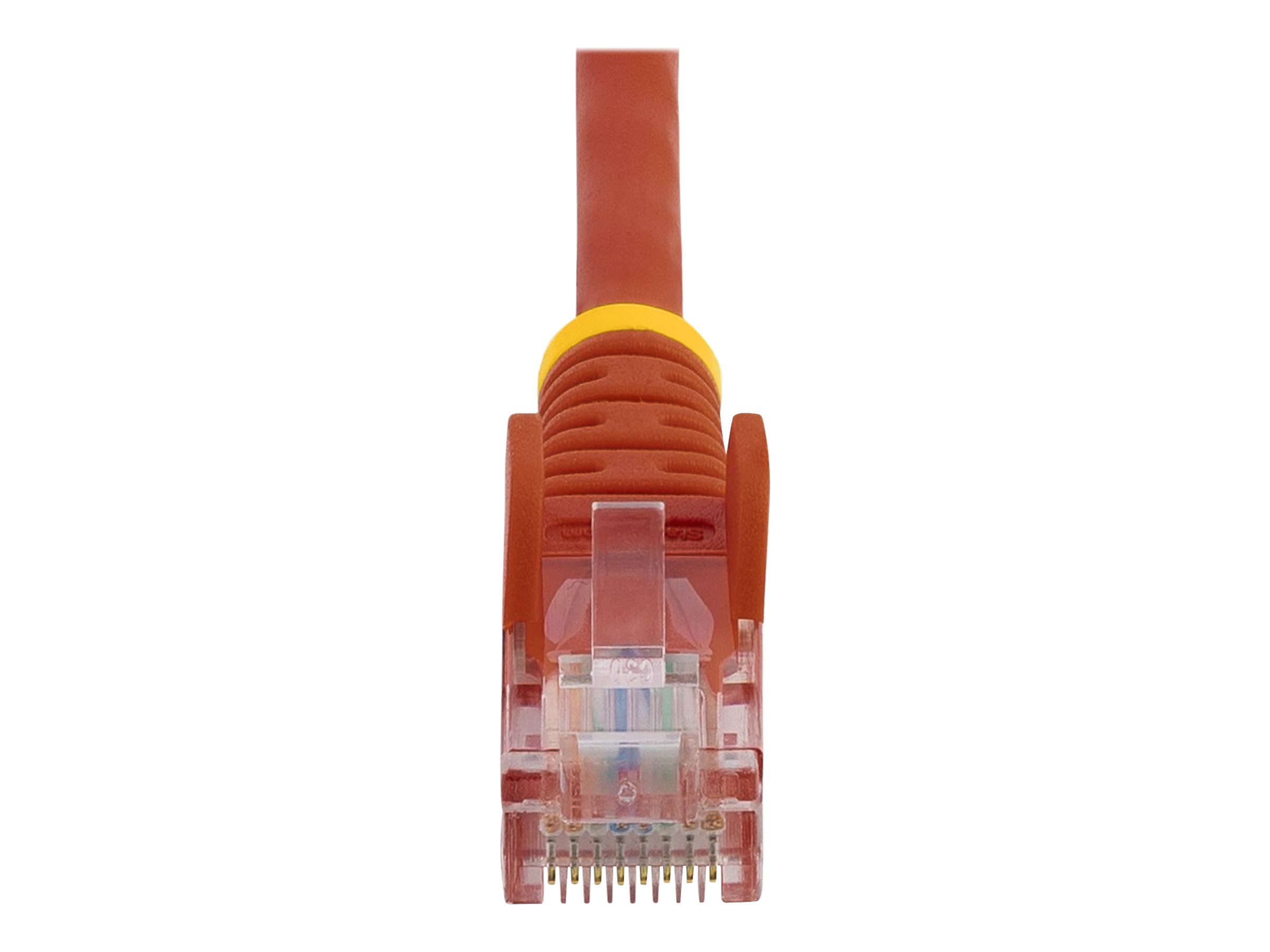 StarTech.com 0,5m Cat5e Ethernet Netzwerkkabel Snagless mit RJ45 - Cat 5e UTP Kabel - Rot - Patch-Kabel - RJ-45 (M) bis RJ-45 (M) - 50 cm - UTP - CAT 5e - ohne Haken, verseilt - Rot