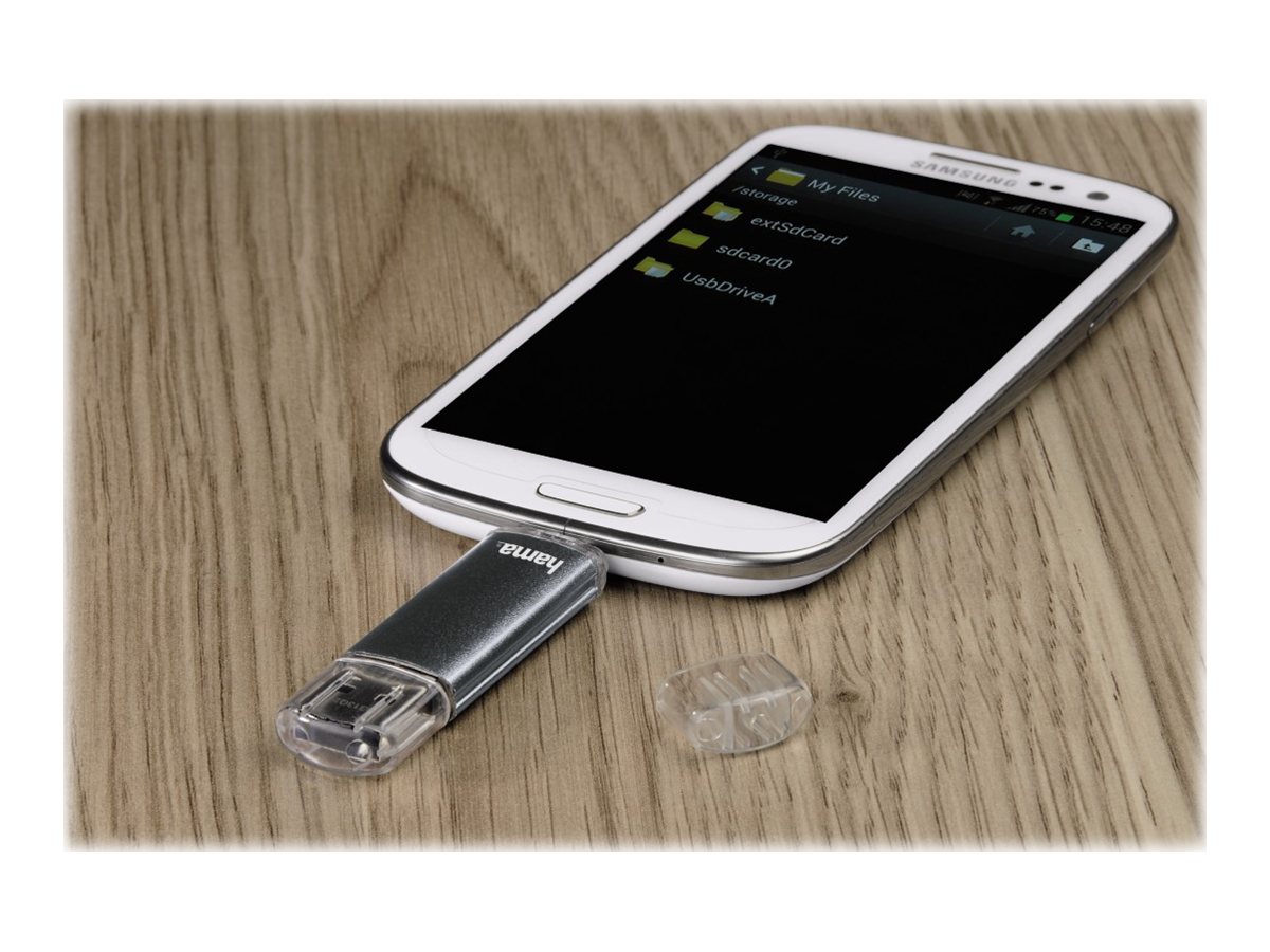 Hama FlashPen "Laeta Twin" - USB-Flash-Laufwerk - 256 GB
