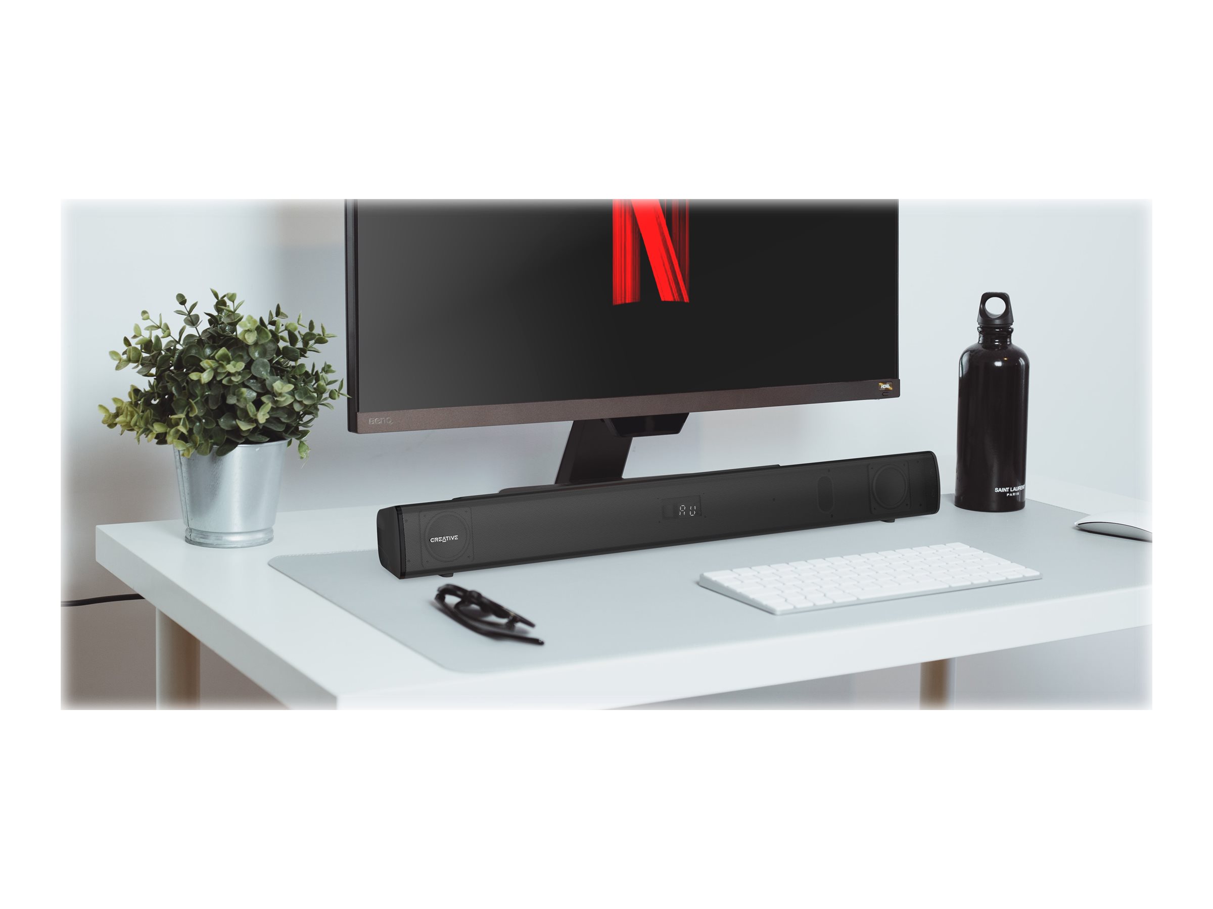 Creative Stage V2 - Soundleistensystem - für TV/Monitor - kabellos