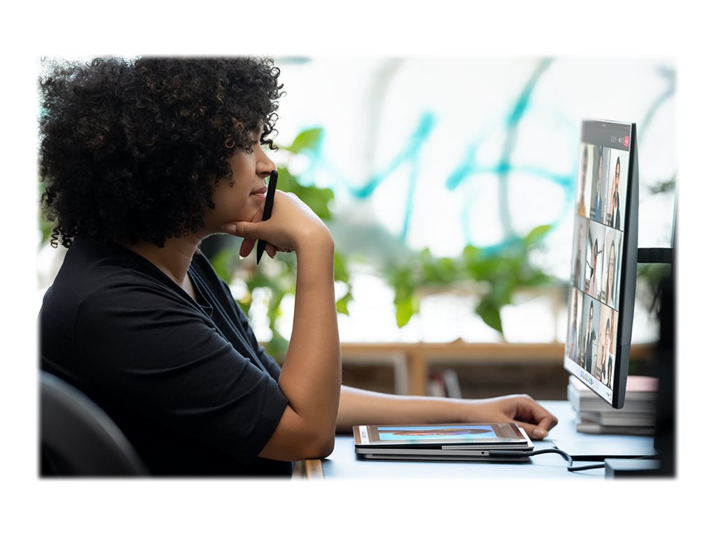 Microsoft Surface Slim Pen 2 - Aktiver Stylus - 2 Tasten - Bluetooth 5.0 - mattschwarz - für Microsoft Surface Hub 2S, Laptop Studio, Pro 8, Pro 9, Pro X, Studio 2; Surface Duo 2