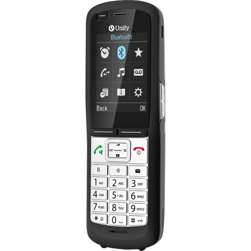 Unify OpenScape DECT Phone R6 - Schnurloses Erweiterungshandgerät - mit Bluetooth-Schnittstelle mit Rufnummernanzeige - DECT\GAP\PN-CAP