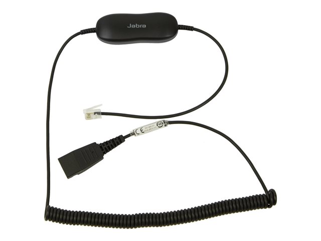 Jabra GN1216 - Headset-Kabel - RJ-9 männlich zu Quick Disconnect männlich - 2 m - für Avaya one-X Deskphone Edition 96XX; Jabra GN 2000, GN1900, GN2000; BIZ 2400 3in1, GN2000