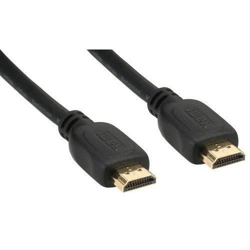 InLine High Speed Premium - HDMI-Kabel - HDMI männlich zu HDMI männlich - 1 m - Schwarz
