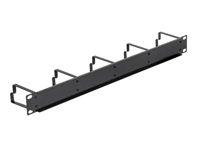 Delock Kabelführungspanel 42496 , Schwarz