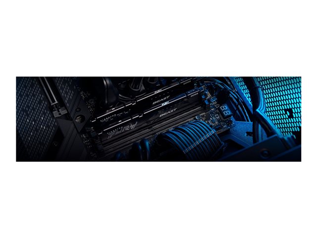 Kingston FURY Beast - DDR5 - Modul - 32 GB - DIMM 288-PIN - 5200 MHz / PC5-41600 - ungepuffert