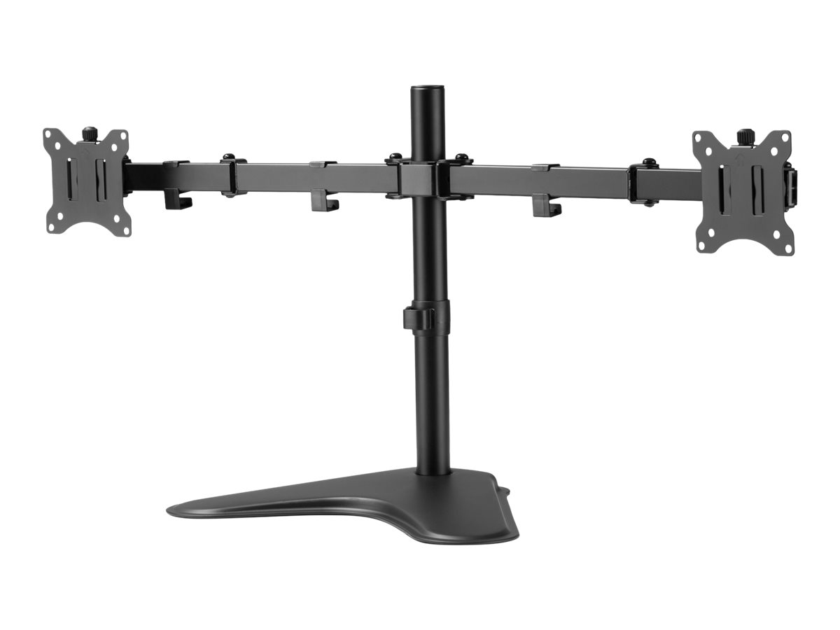 DIGITUS DA-90401 Aufstellung - für 2 Monitore / Curved-Monitore - mattschwarz