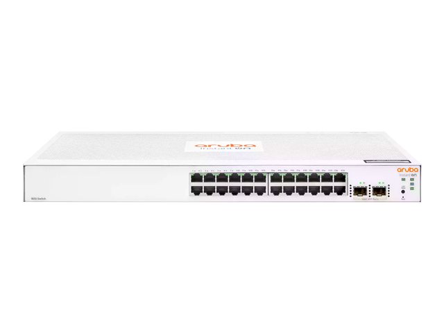 HPE Networking Instant On 1830 24G 2SFP Switch - Switch - 24 AnschlÃ¼sse - Smart - an Rack montierbar