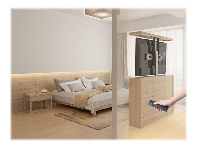 Equip Pro Aufstellung - motorisiert - für LCD TV - Schwarz