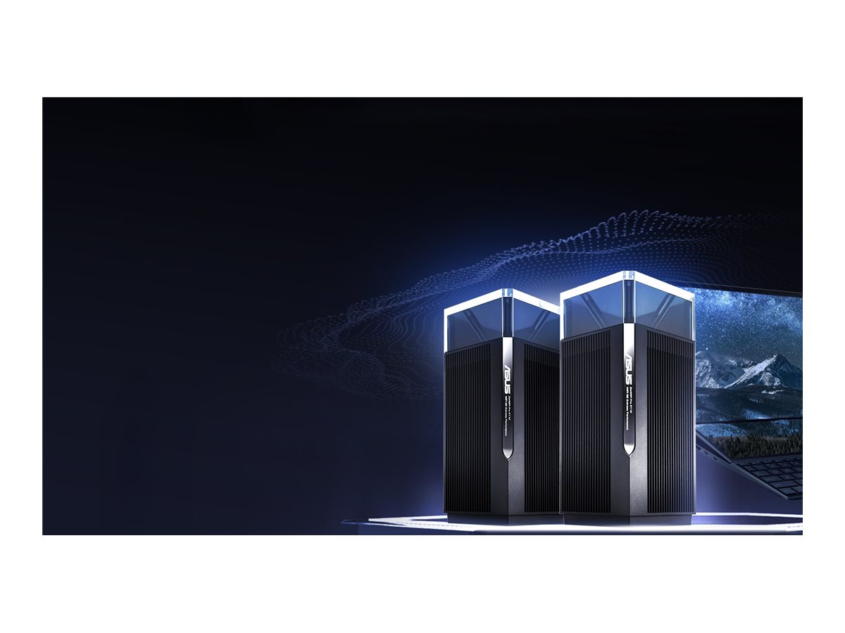 ASUS ZenWiFi Pro ET12 - WLAN-System - Wi-Fi 6E - Desktop