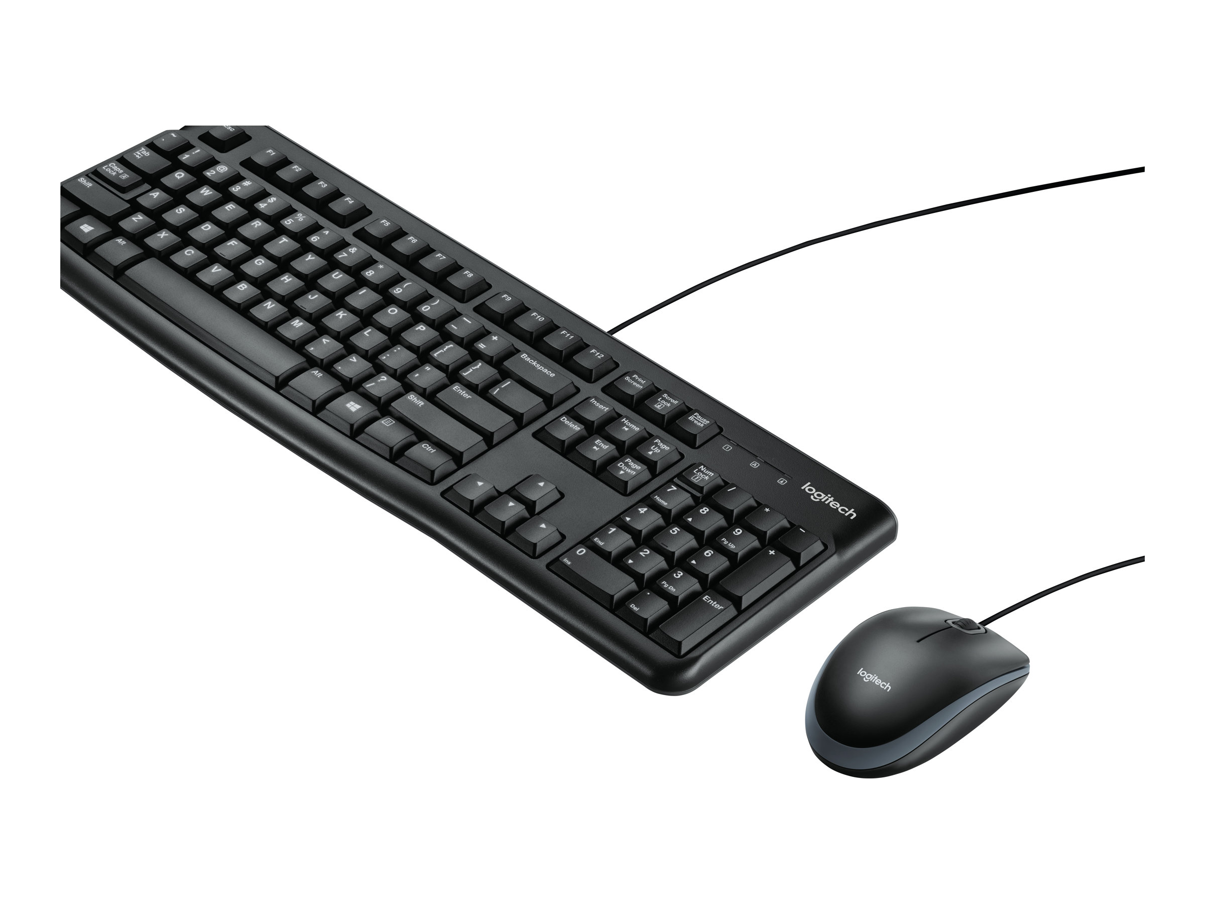 Logitech Desktop MK120 - Tastatur-und-Maus-Set - Deutsch Eingabegerät