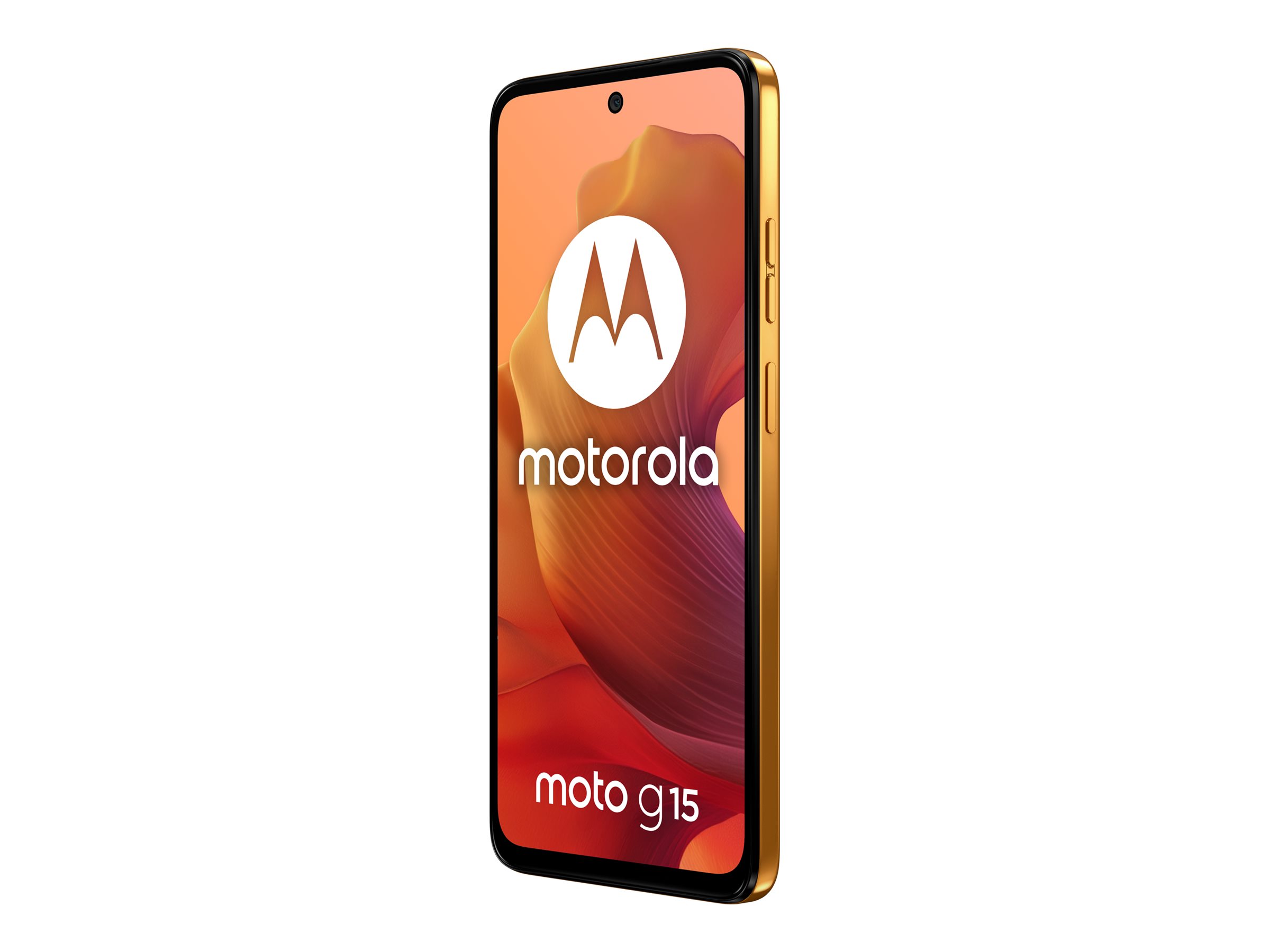Motorola Moto G15 - Sunrise Orange - 4G Smartphone - 128 GB - GSM