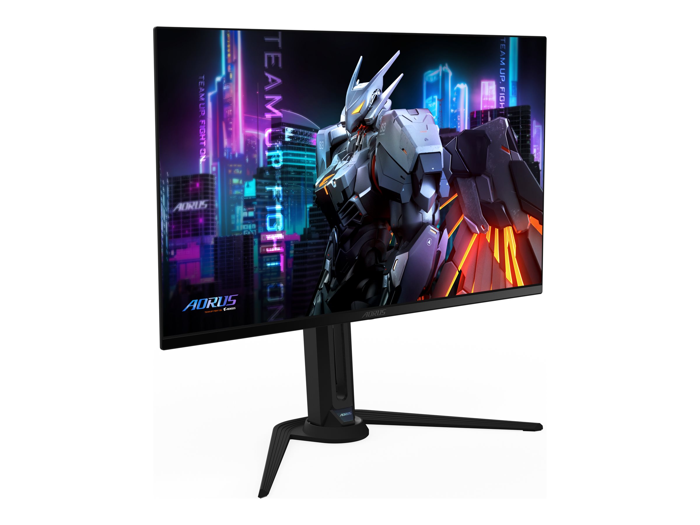 Gigabyte AORUS FO32U2 - OLED-Monitor - Gaming - 81.3 cm (32") (31.5" sichtbar) - 3840 x 2160 4K @ 240 Hz - 1000 cd/m² - 1500000:1 - DisplayHDR 400 True Black - 0.03 ms - 2xHDMI, DisplayPort, USB-C - Lautsprecher
