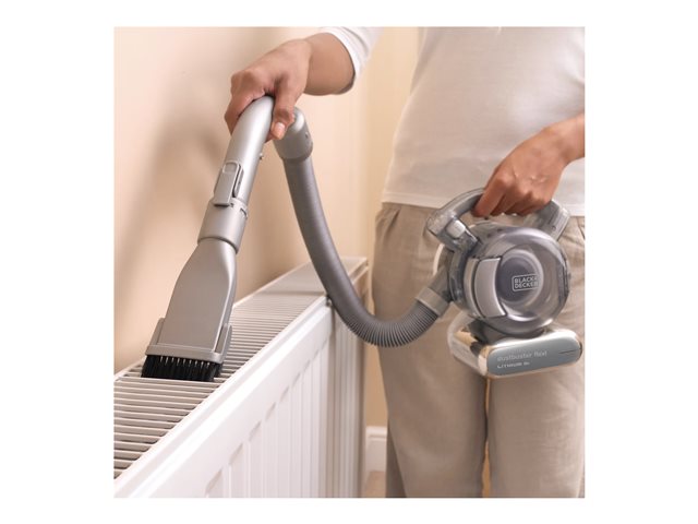 BLACK+DECKER DustBuster Flexi PD1820L - Staubsauger - Handstaubsauger - Black/Chrome