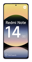 Xiaomi Redmi Note 14 5G - Lavendelpurpur - 5G Smartphone - 256 GB - GSM