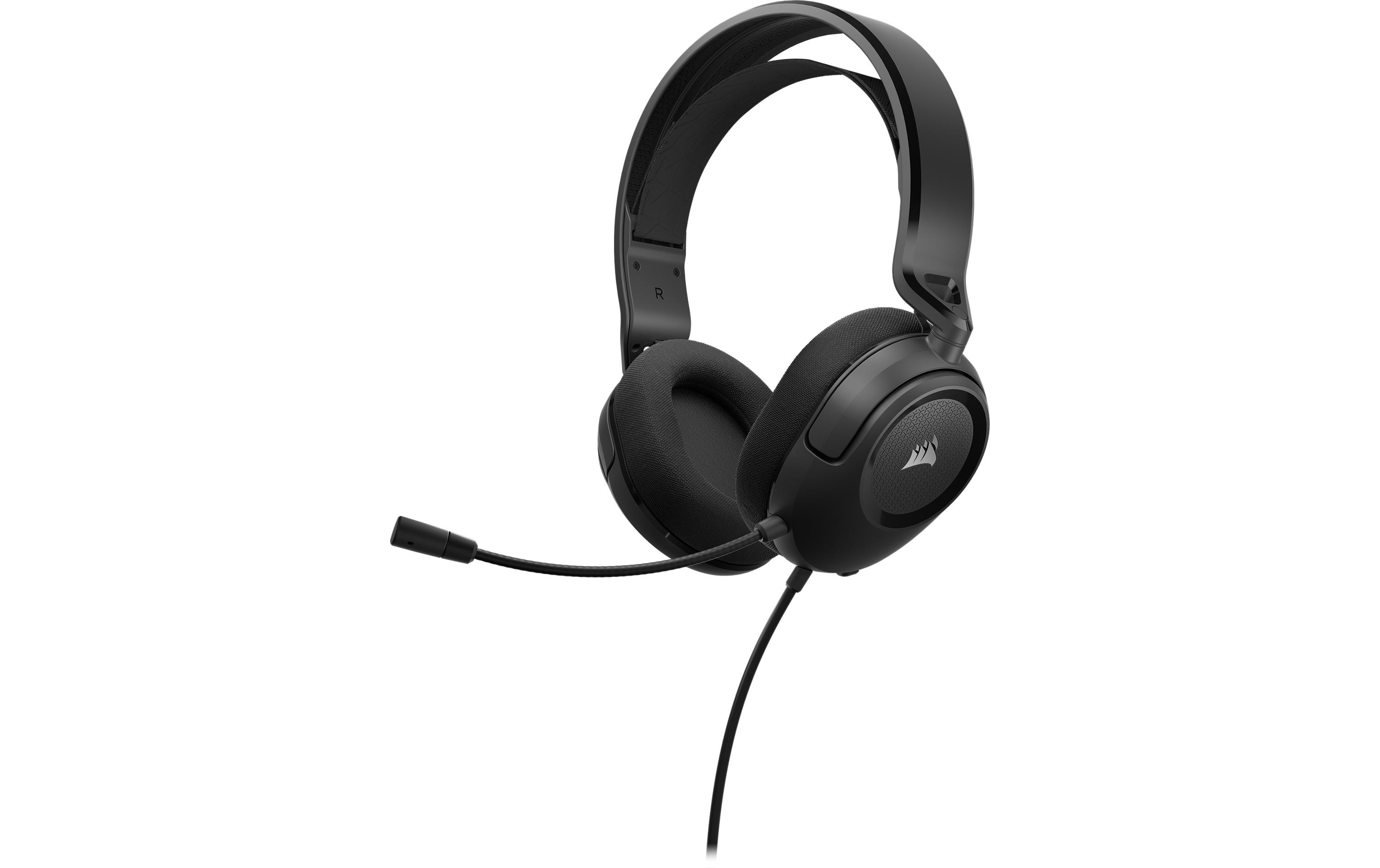 CORSAIR Gaming HS35 v2 - Headset - ohrumschließend - kabelgebunden - 3,5 mm Stecker - Kohle