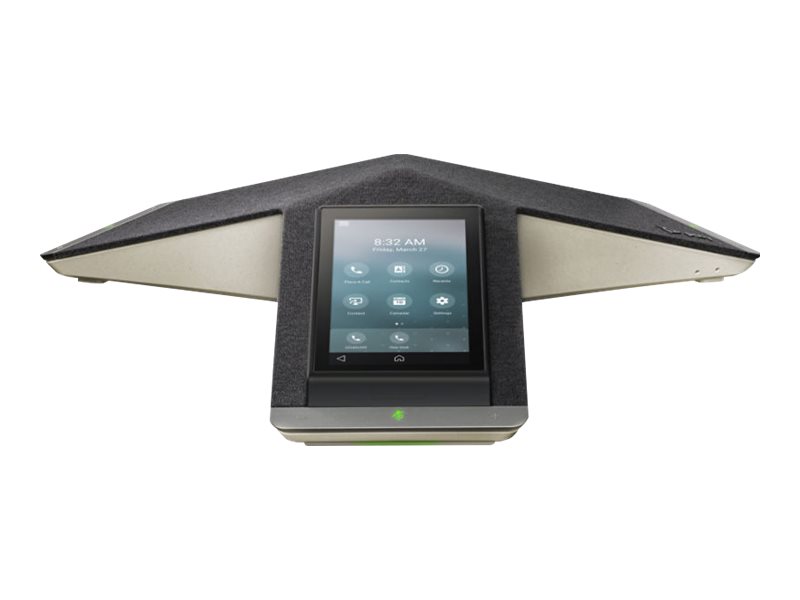 Poly Trio C60 for Microsoft Teams/Skype for Business - VoIP-Konferenztelefon - mit Bluetooth-Schnittstelle - fünfwegig Anruffunktion