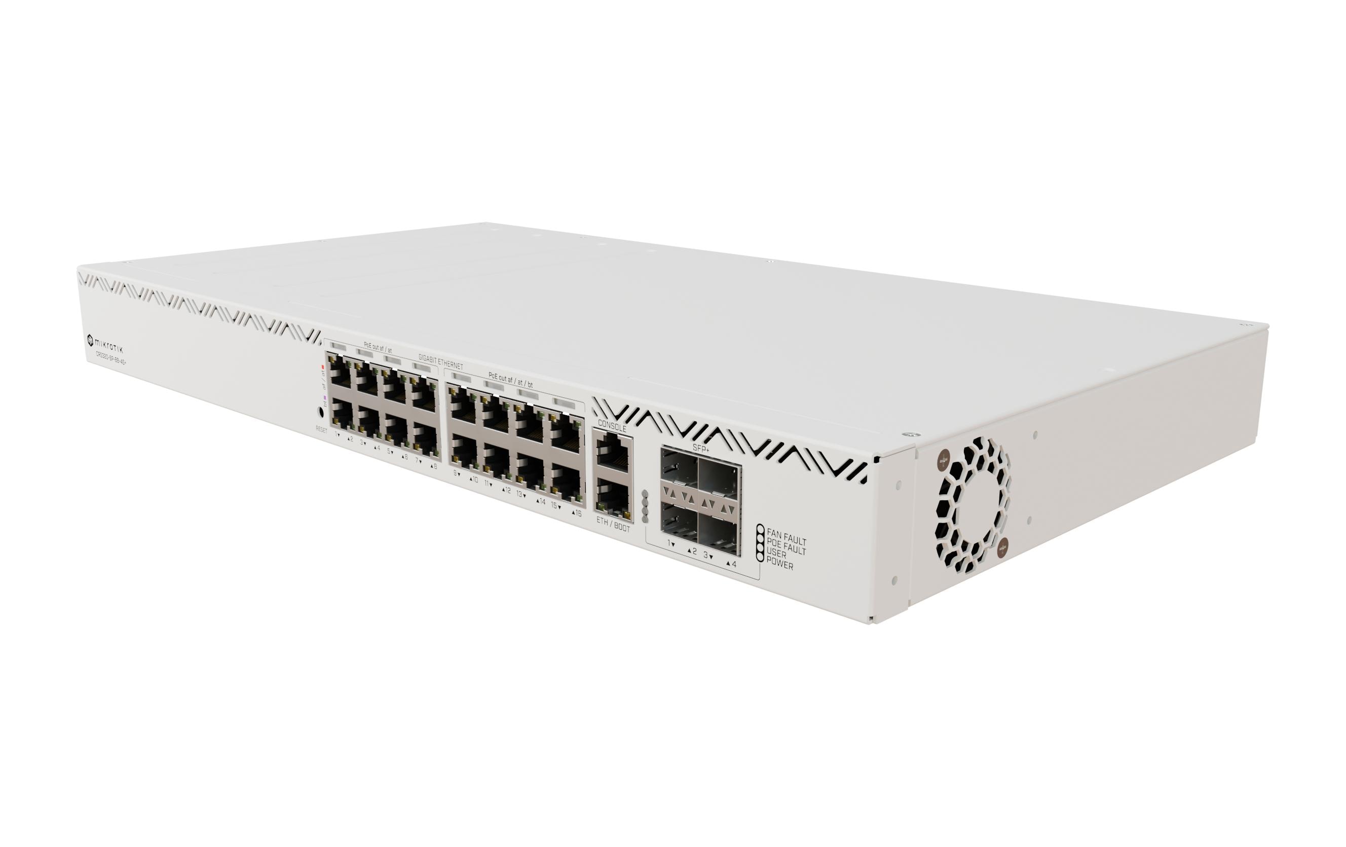 MikroTik PoE++ Switch CRS320-8P-8B-4S+RM 21 Port