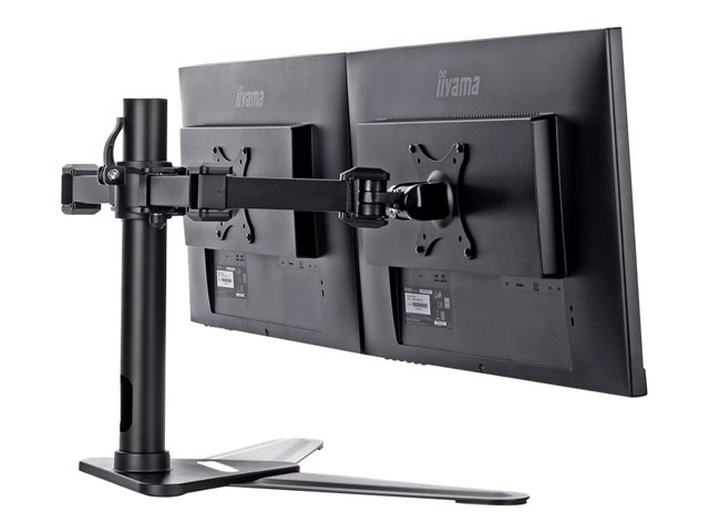 Iiyama DS1002D-B1 Aufstellung - einstellbarer Arm - für 2 Monitore - Schwarz