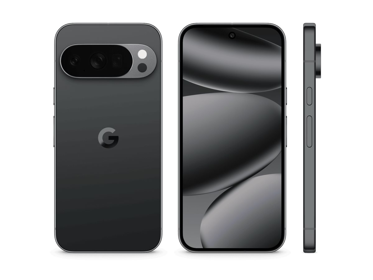Google Pixel 10 Pro - 5G Smartphone - Dual-SIM - RAM 16 GB / Interner Speicher 1 TB - OLED-Display - 6.3" - 1280 x 2856 Pixel (120 Hz) - Triple-Kamera 50 MP, 48 MP, 48 MP - front camera 42 MP - Obsidian