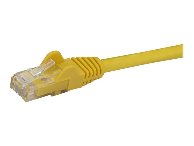 StarTech.com 2m Cat6 Gigabit Snagless Patchkabel - RJ45 UTP Netzwerkkabel mit Schutzmanschette - Cat 6 Kabel - Gelb - Patch-Kabel - RJ-45 (M) zu RJ-45 (M) - 2 m - UTP - CAT 6 - ohne Haken - Gelb