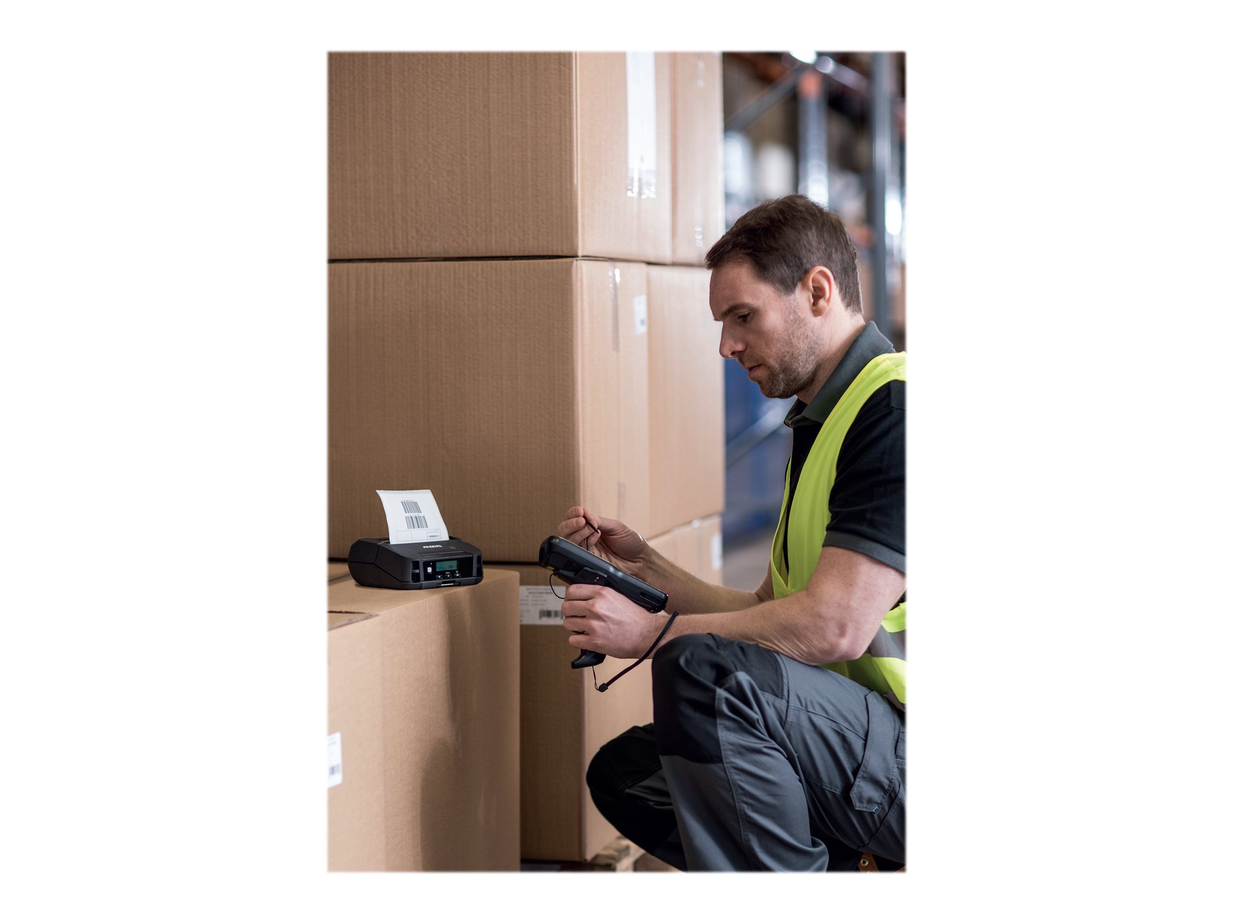 Brother RuggedJet RJ-4230B - Belegdrucker - s/w - Thermodirekt