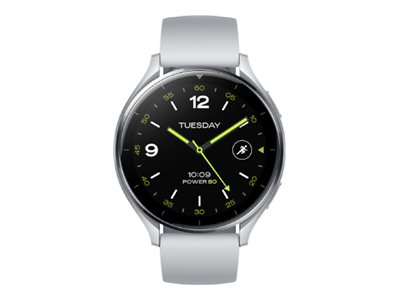 Xiaomi Watch 2 intelligente Uhr mit Riemen - 32 GB - Silber