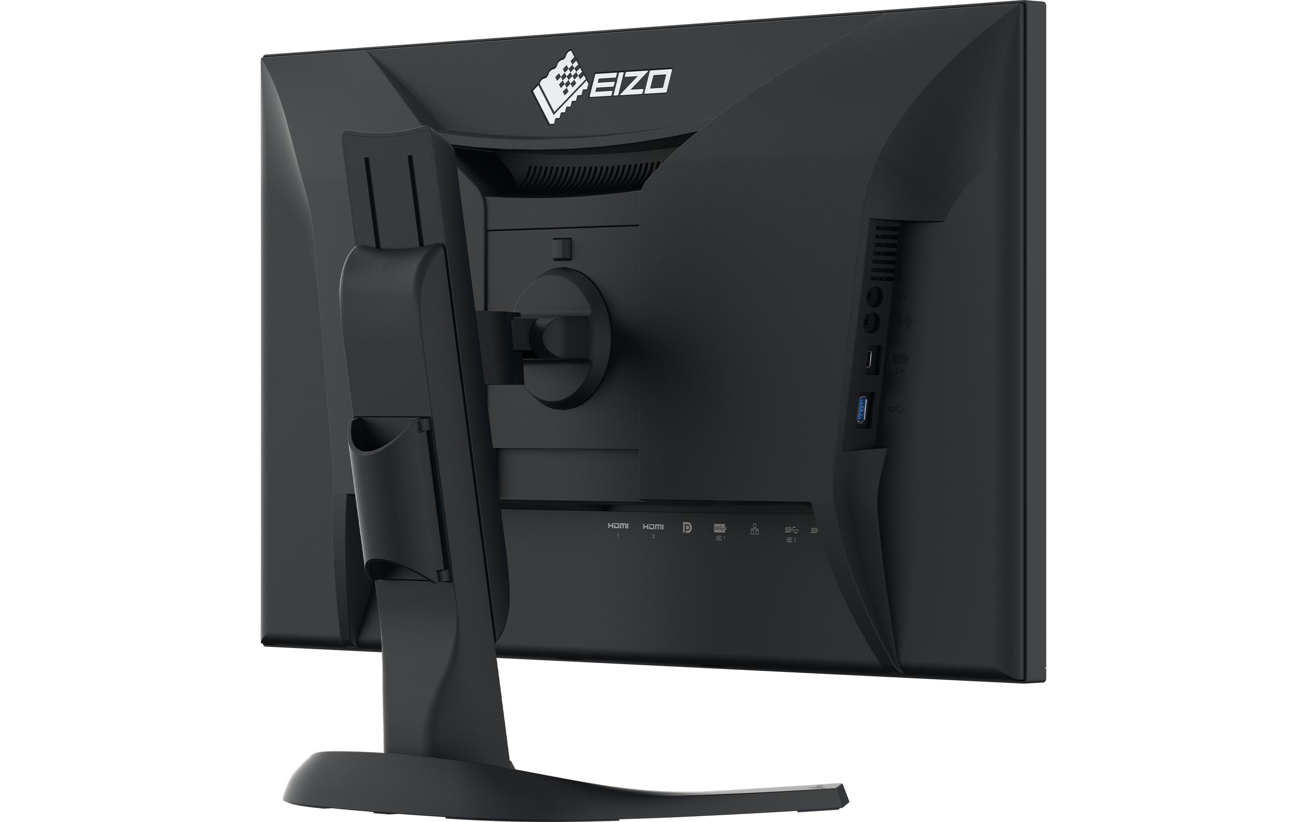 EIZO FlexScan EV2740X - Mit FlexStand - LED-Monitor - 68.5 cm (27") - 3840 x 2160 4K - IPS - 350 cd/m² - 2000:1 - 5 ms - 2xHDMI, DisplayPort, 2xUSB-C - Lautsprecher - Schwarz