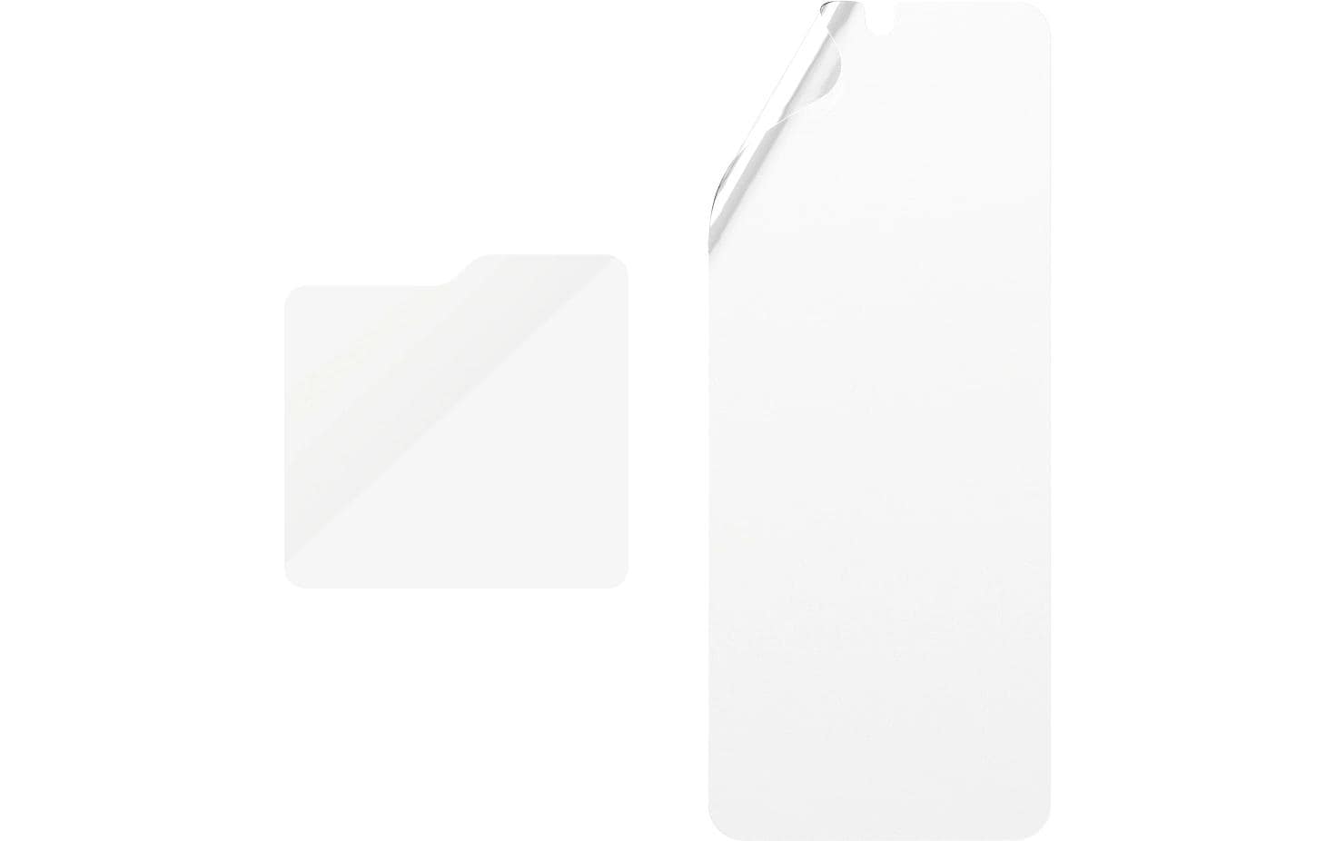 PanzerGlass - Bildschirmschutz für Handy - klassische Passform + ultraweite Passform - für Samsung Galaxy Z Flip6