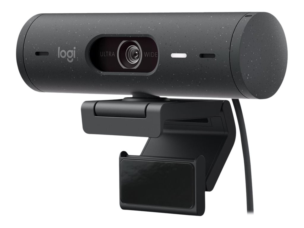 Logitech BRIO 505 - Webcam - Grau  - 4 MP - 1920 x 1080 - 1080p, 720p - Audio - USB-C